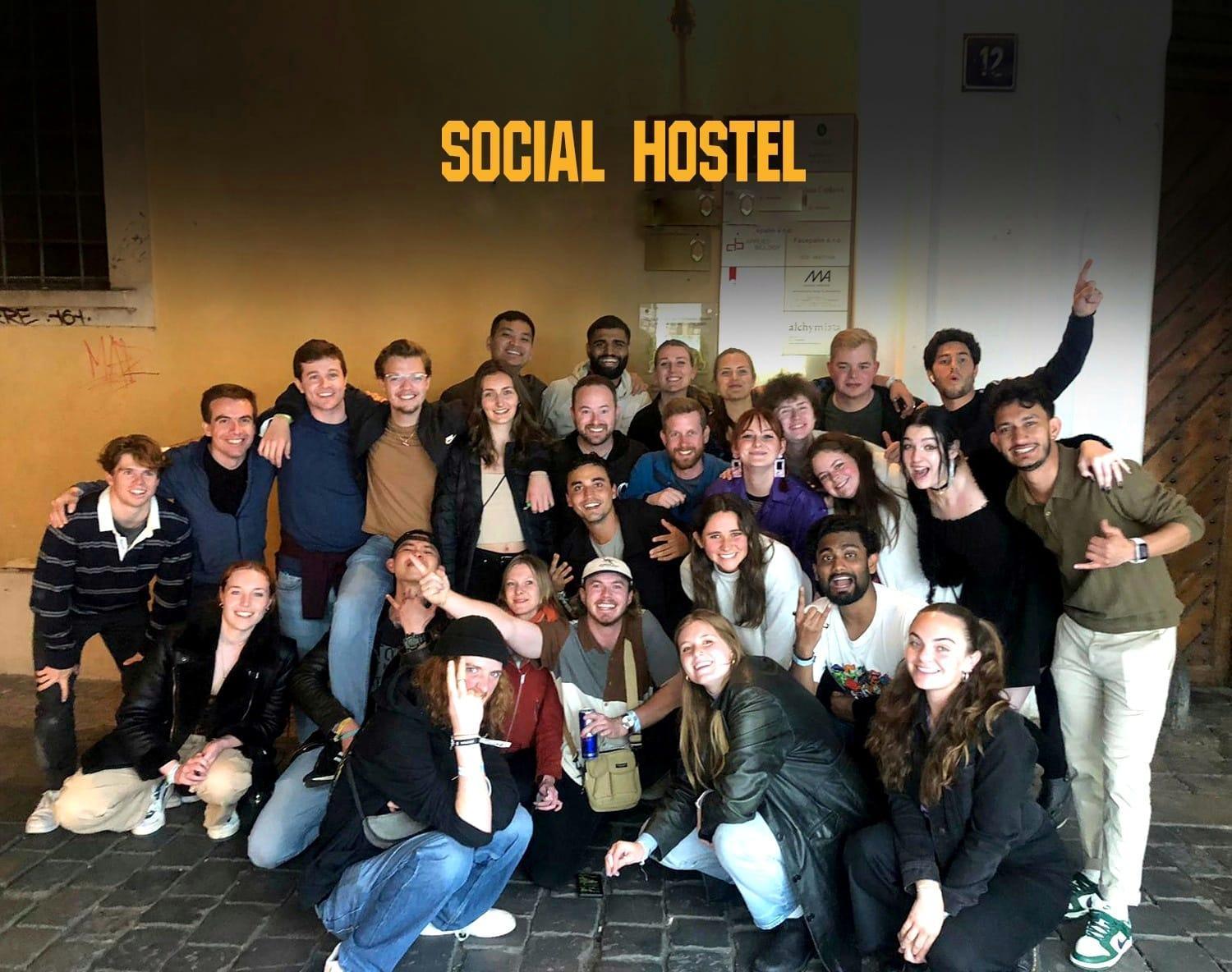 Onefam Miru Hostel Praag Buitenkant foto